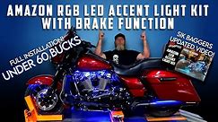 ⚡UPDATED How To Install LED Accent Lights on a Harley Davidson Motorcycle⚡