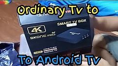 Lumang TV Gawin Nating Smart TV | Unboxing 4K SKONE Pro 5G + Tutorial | Android TV Box