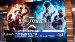 Warriors win Game 1 of 2017 NBA Finals