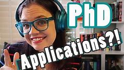 PhD Application Tips! | Advice for Applying to PhD Programs