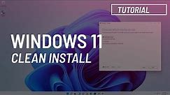 how to download and install an original copy of windows 11 on a formatted system