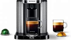 Nespresso Vertuo Coffee and Espresso Machine by Breville,5 Cups, Chrome