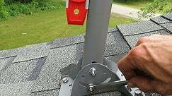 How to Install an Off-Air Roof Antenna Using a Former Satellite Mount