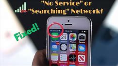 Real Fix: No Service or Searching on your iPhone 5s,5c,5