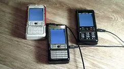 Triple Nokia 3250 RM-38 | Charging