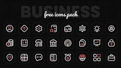 Free Business Icons Pack for PowerPoint