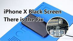 How to Repair iPhone X No Display/Black Screen Problem | Motherboard Repair