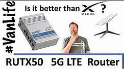 Teltonika RUTX50 5G LTE Router Review - Is it better than Starlink?