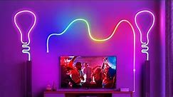 RGBIC Neon Rope strip lights with music sync, multicolor (3M and 5M)