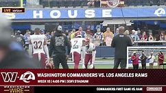 Gameday LIVE: Commanders vs. Rams