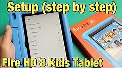 Fire HD 8 Kids Tablet: How to Setup (step by step)