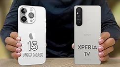 iPhone 15 Pro Max Vs Sony Xperia 1V | Comparison
