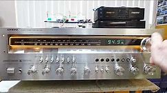 Onkyo TX-8500 MkII Receiver- Vintage Audio Review Episode #82