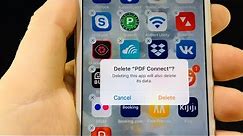 Apple iPhone: How to Permanently Delete Apps | Uninstall apps from iPhone