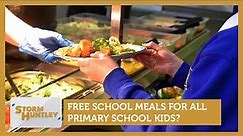 Free school meals for all primary school kids? Feat. Peg Alexander & Albie Amankona | Storm Huntley