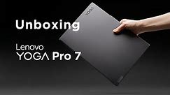 Unboxing the new Lenovo Yoga Pro 7 14" (2023)