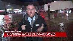 Standing water in Takoma Park