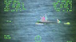 WATCH: Coast Guard helicopter rescues 4 after boat capsizes off Homosassa