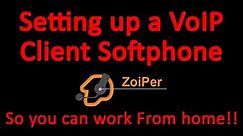Zoiper VoIP app Setup on Windows and IOS with 4COMMS VoIP | SIP Client Setup
