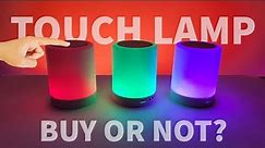 I Tried Touch Lamp Speaker in my Setup | Touch Lamp Portable Speaker