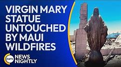 Virgin Mary Statue Untouched by Maui Wildfires | EWTN News Nightly