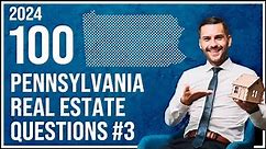 Pennsylvania Real Estate Exam 3 2024 (100 Questions with Explained Answers)