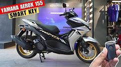 2024 Yamaha Aerox 155 S Smart Key Detailed Review | On Road Price & Colors | Mileage