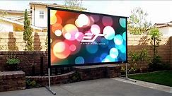 TOP 5 Best Projectors Screen With Stand - Indoor/Outdoor