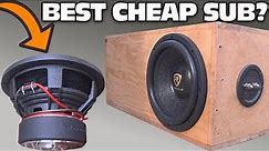 CHEAP $100 Subwoofer TEST w/ 12" Rockville K9 Car Audio Sub | Aero-Ported Box SPL Bass Testing