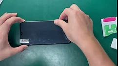 Samsung A02 case,Galaxy A02 case,with HD Screen Protector,M MAIKEZI Soft TPU Slim Fashion Non-Slip Protective Phone Case Cover for Samsung Galaxy A02 (Black Brushed TPU)