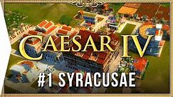Caesar IV ► Mission 1 Syracusae - Classic City-building Nostalgia [HD Campaign Gameplay]