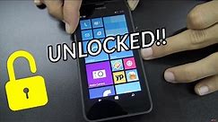 How To Unlock ANY Nokia Lumia (520, 635, 521, 520, 640, 521, 560, 630, etc.) Any gsm carrier