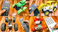 How To Make TV Remote Control Car, Truck and Toys at Home !!