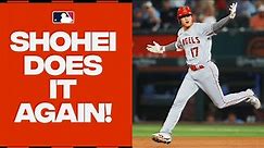 ARE YOU NOT ENTERTAINED?! Shohei Ohtani's SECOND homer of the night gives the Angels the lead!!