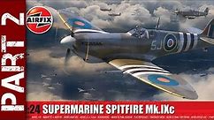 New Airfix 1:24 Spitfire - building the wings and weapons bays - part 2