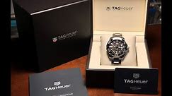 Unboxing and Reviewing the Tag Heuer Aquaracer Automatic Black Dial 43mm WAY201A.BA0927