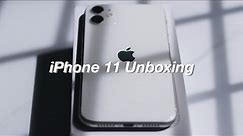 iPhone 11 White Unboxing (+mini ASMR)