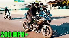 Ninja H2R TOP SPEED Run 🫣 First Ride & Review | M1000rr, S1000rr