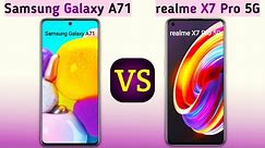 Samsung Galaxy A71 vs Realme X7 Pro !