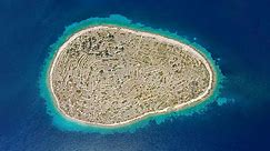 This Tiny Croatian Island Looks a Lot Like a Massive Fingerprint