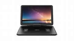 COOAU 17.9“ Portable DVD Player with 15.6" Large Swivel Screen