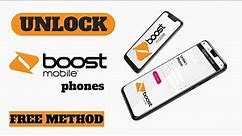 How to unlock Boost Mobile phone