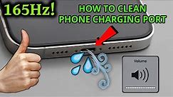 Get Water Out Of Your iPhone Charging Port