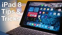 How to use iPad 8th gen + Tips/Tricks!