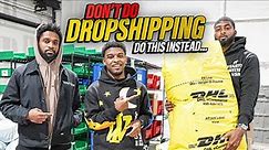 Don't Do Dropshipping When Starting Your Clothing Brand