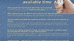 Cycling training program for beginners to advanced