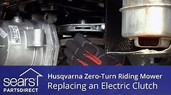 How to Replace a Husqvarna Zero-Turn Riding Mower Electric Clutch