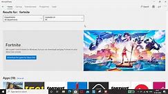 how to download fortnite in an easy way/ windows 10/microsoft store/
