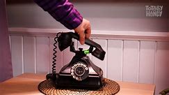 From Vintage Dial Phone To Custom Made Night Lamp | Remake Project,vintage dial phone,dial phone,bro