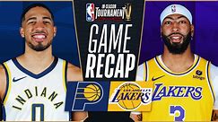 Game Recap: Lakers 123, Pacers 109